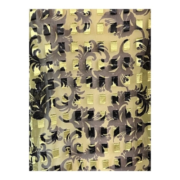 EUC Notations Woman sheer floral tie-front blouse – size 2X - Picture 5 of 7